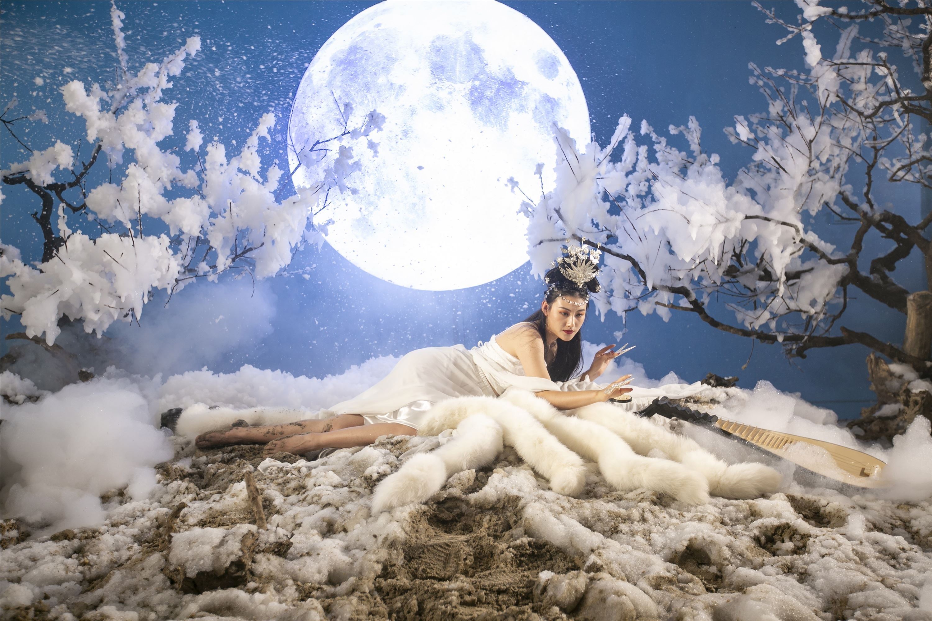 YITUYU 艺图语 2021.07.21 九尾白狐 刺猬&惠子